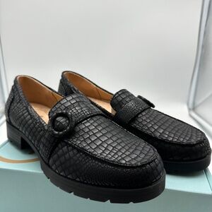 Life Stride Women's Lolly Loafer Black size 8.5 wide brand new